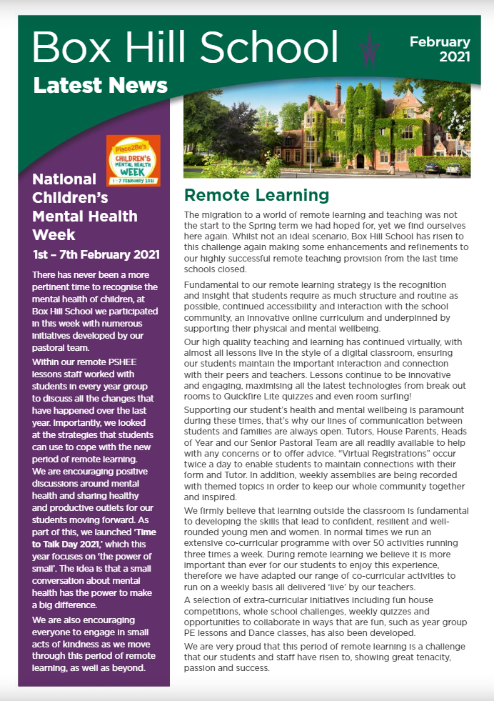 Spring Newsletter Thumbnail