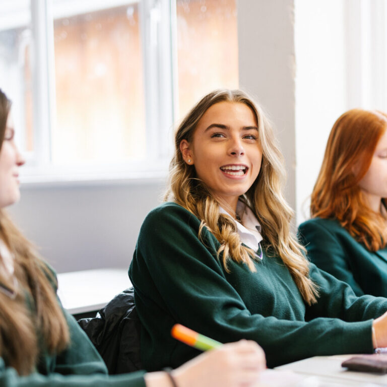 girls in the class